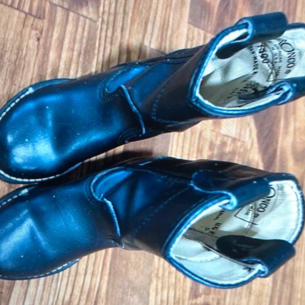 Bronco black infant western boots